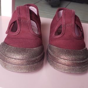 Vans T-strap Leena Velcro toddler shoes